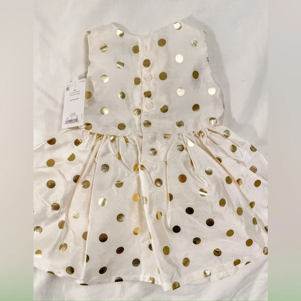 NWT Carter’s Just One You Party Dress & Sweater Size 0-3M - Picture 4 of 5